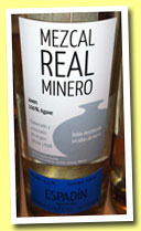 Real Minero 2008 ‘Espadin’ (46%, OB, 672 bottles)